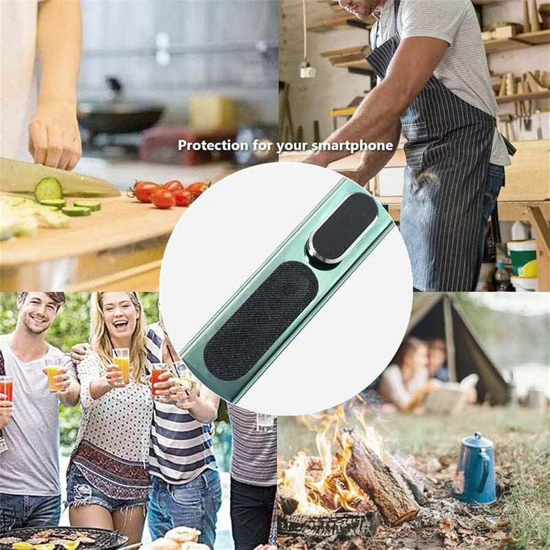 Silver USB C Port Plug Sticker Protective Cover for Mobile Phones - Image 2